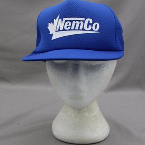 Vintage Screened Trucker Hat - Nemco Chemicals Canada - Adult Snapback